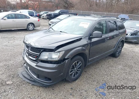 2018 Dodge Journey Se from USA, damaged, VIN 3C4PDCAB7JT228294